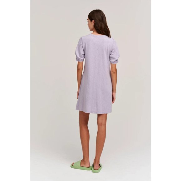 Anthropologie Velvet by Graham & Spencer Kesha Mini Dress Lilac NWT - Picture 2 of 10